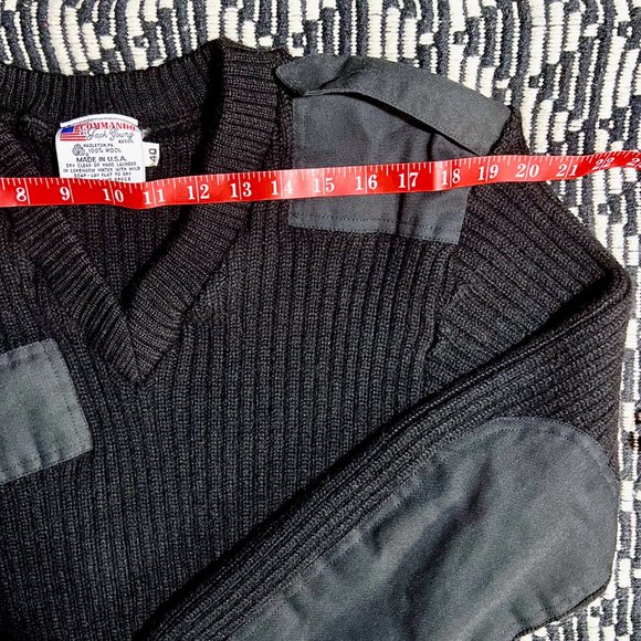 100% wool Military sweater - Picture 4 of 9